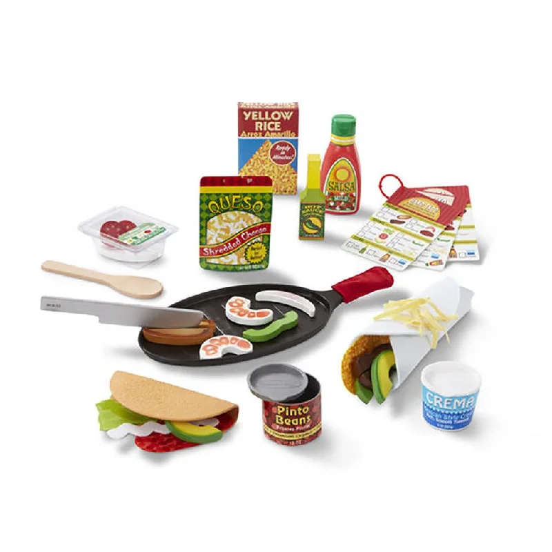 Melissa & Doug : Fill & Fold Taco & Tortilla Set