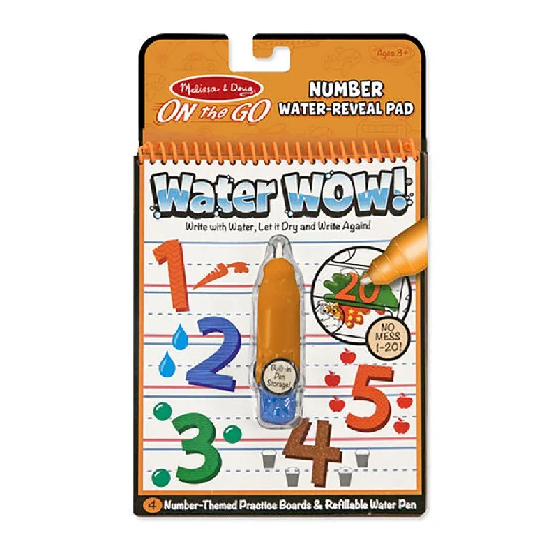 Melissa & Doug : Water Wow! Numbers - On the Go Travel Activity