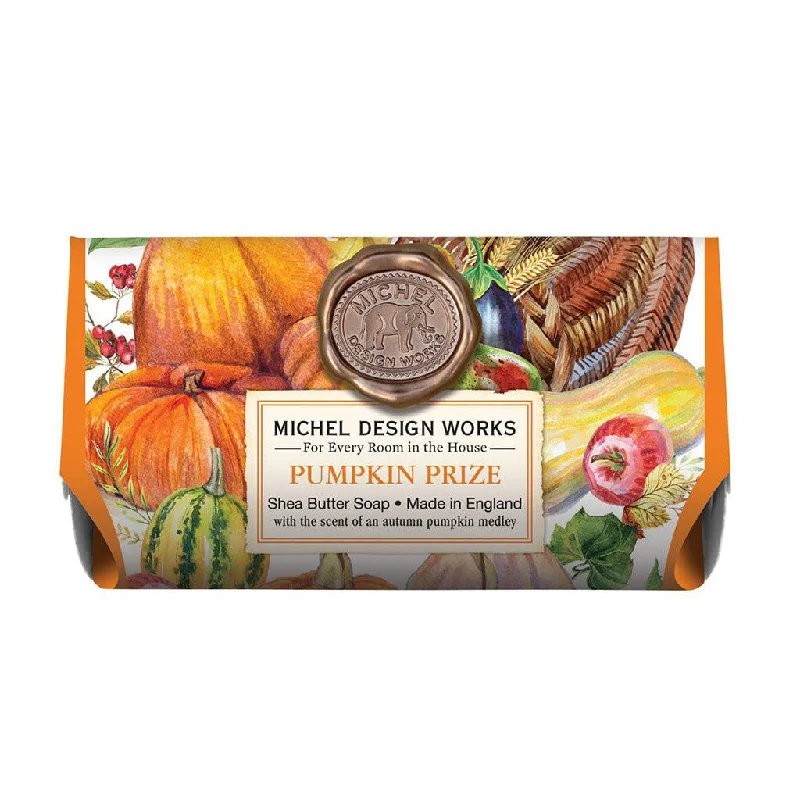 Michel Design Works : Pumpkin Prize Large Bath Soap Bar