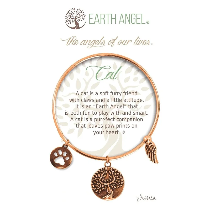 Earth Angel : Cat Bracelet in Copper