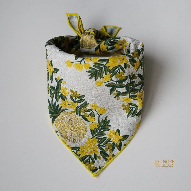 Pineapple Daffodil, Dog Bandana