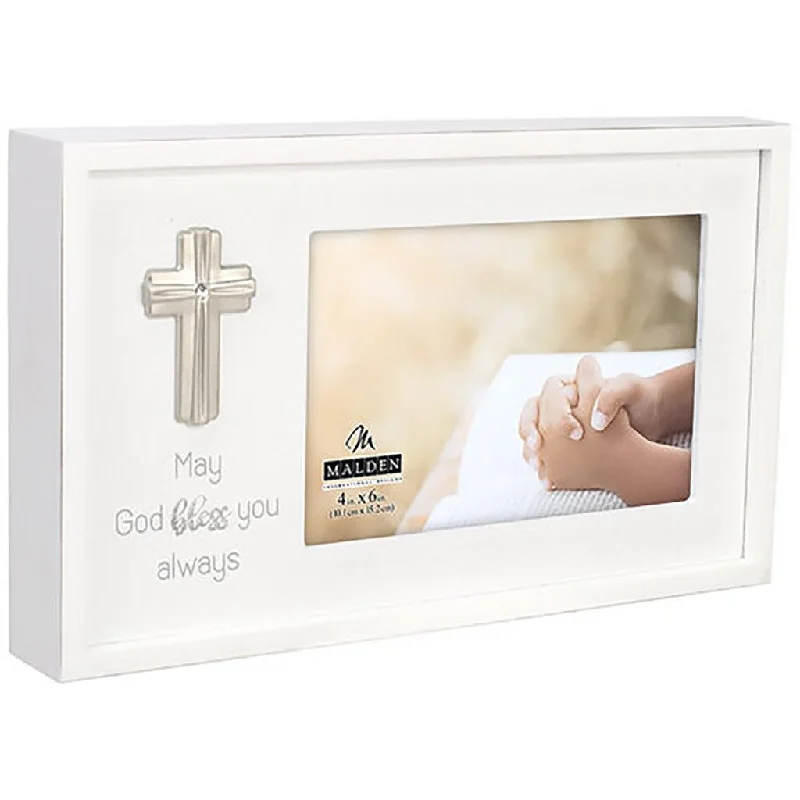 Malden : 4X6 May God Bless You Always Frame