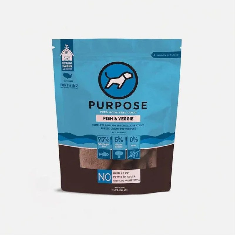 Single Protein Fish & Veggie Freeze Dried Dog Food