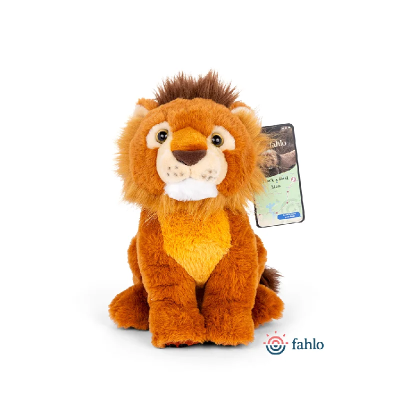 Fahlo : The Excursion Plush - Lion With Real Live Tracking