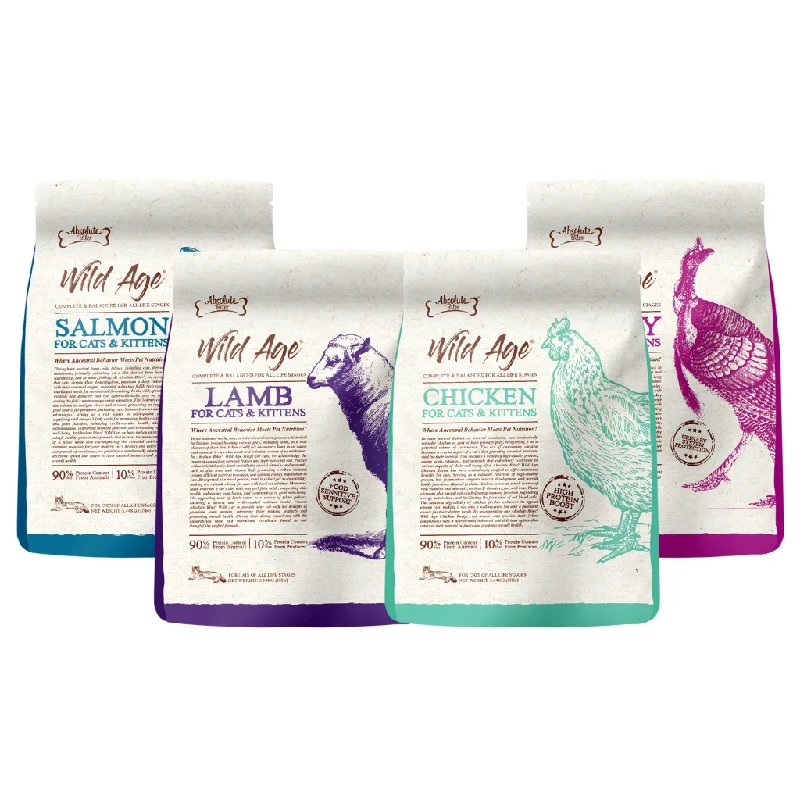 Absolute Bites Wild Age Dry Cat Food 3.3lbs