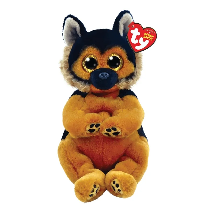 Ty : Beanie Babies - Ace Brown German Shepherd