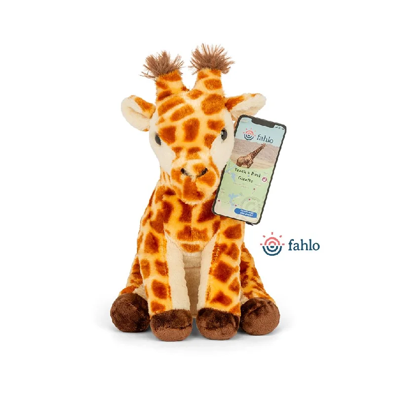 Fahlo : The Trek Plush - Giraffe With Real Live Tracking