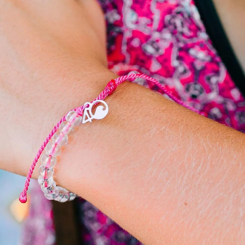 4Ocean : Pink Flamingo Beaded Bracelet