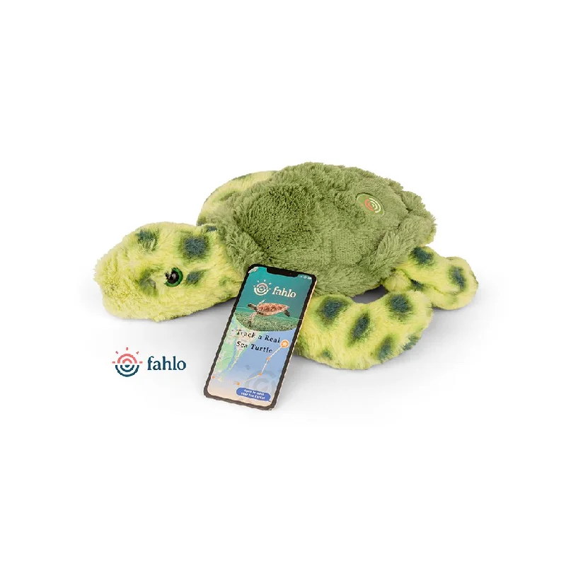 Fahlo : The Journey Plush - Leatherback Sea Turtle With Real Live Tracking