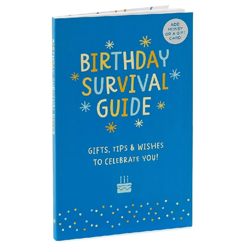 Hallmark : Birthday Survival Guide And Gift Card Holder