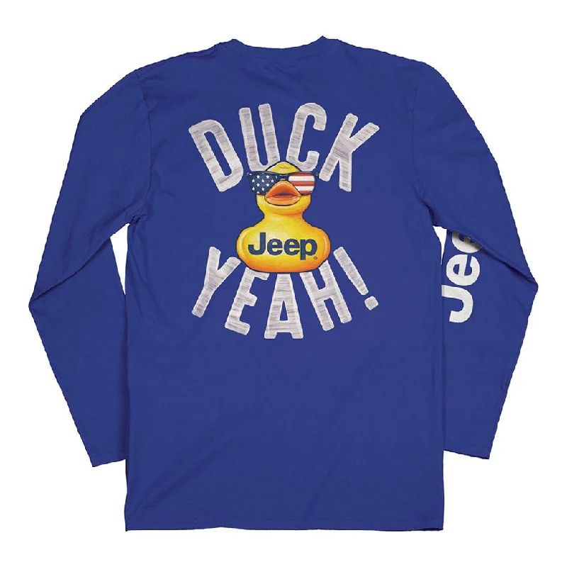 Jeep® : Duck Yeah Long Sleeve Shirt in Royal