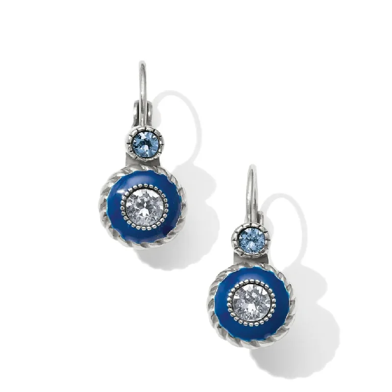 Brighton - Halo Eclipse Leverback Earrings