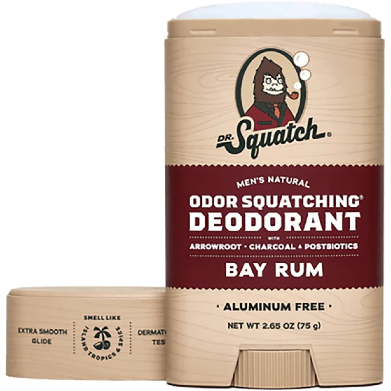 Dr. Squatch :  Bay Rum in Odor Squatching® Deodorant