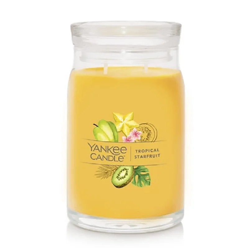 Yankee Candle : Signature Large Jar Candle in Tropical Starfruit