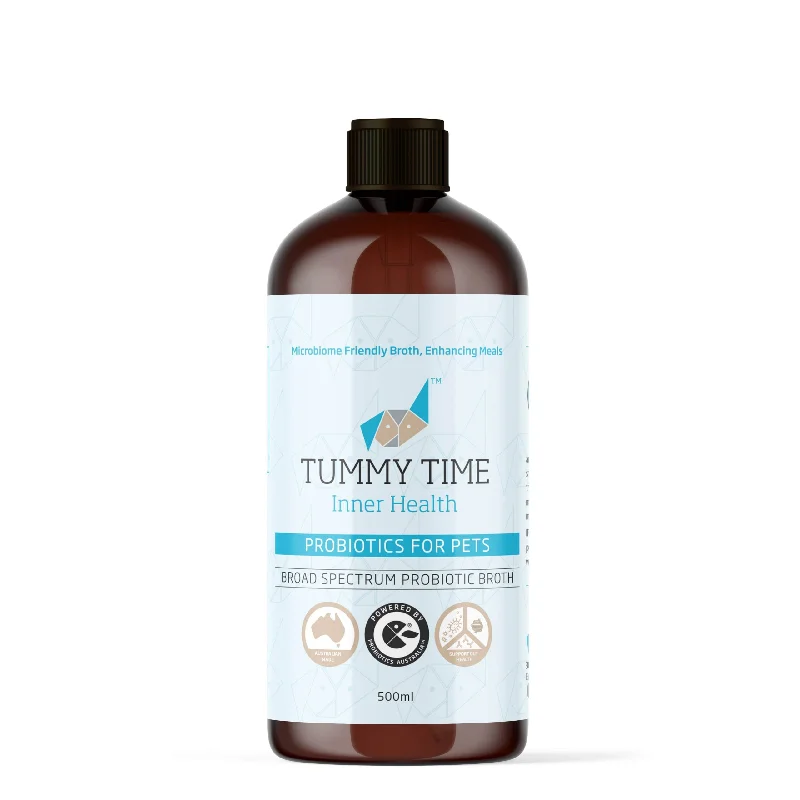 Ipromea Tummy Time Inner Health Probiotic Broth for Pets 500ml